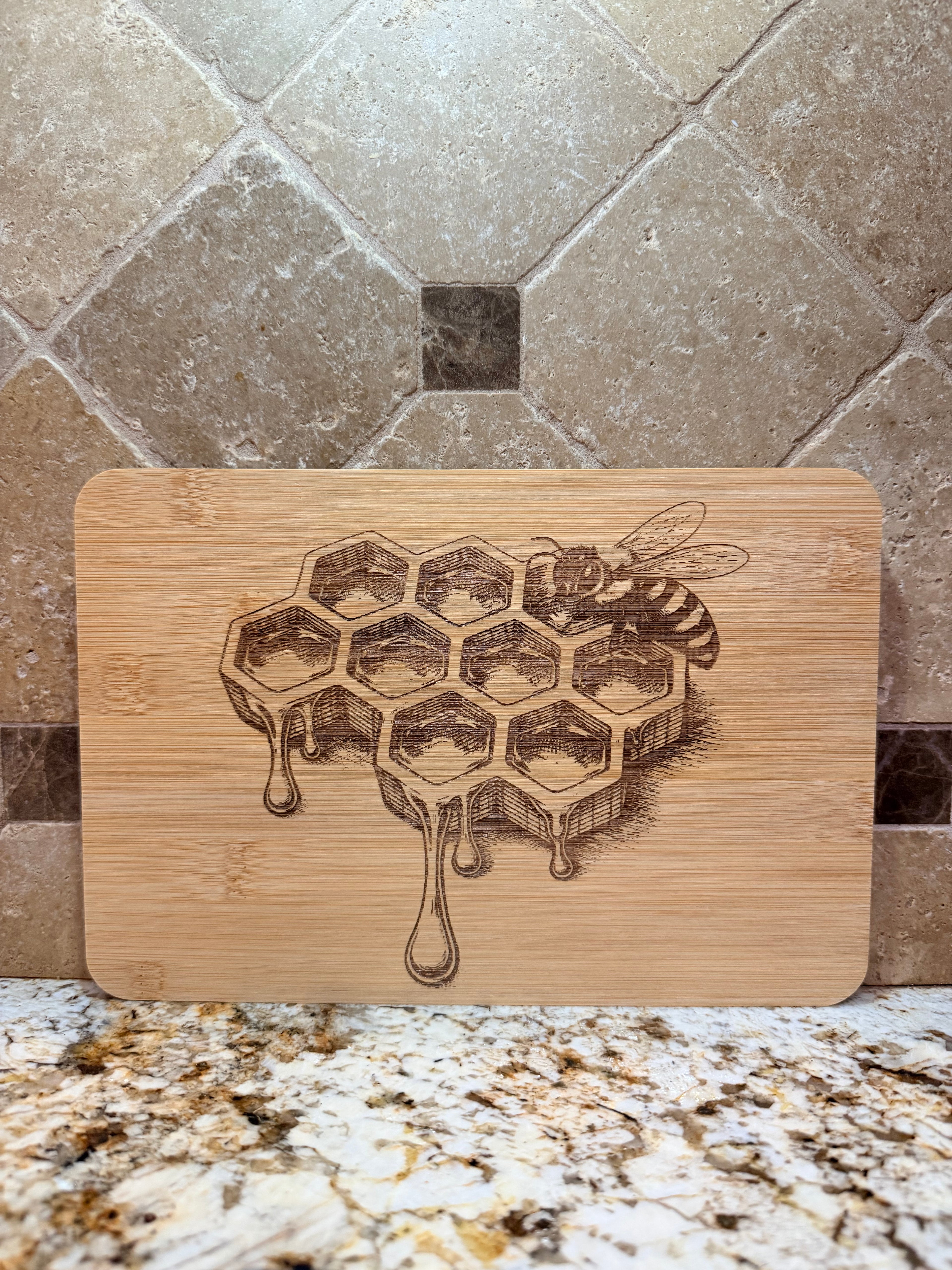 Bee and Honeycomb board